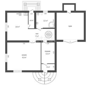 Дом 324м², 2-этажный, участок 10 сот.  