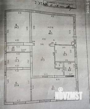 Таунхаус 560м², 2-этажный, участок 11 сот.  