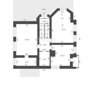Дом 276м², 3-этажный, участок 10 сот.  