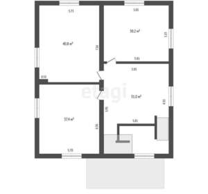Дом 226м², 2-этажный, участок 14 сот.  