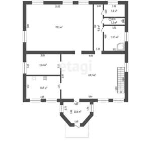 Дом 426м², 2-этажный, участок 5 сот.  