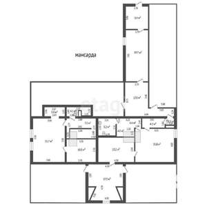 Дом 484м², 2-этажный, участок 9 сот.  