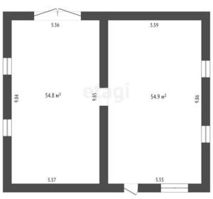 Дом 223м², 2-этажный, участок 9 сот.  