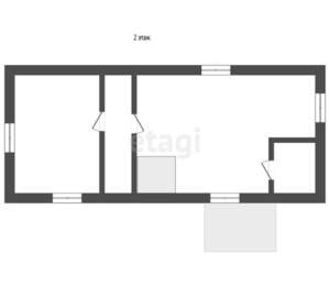 Дом 124м², 2-этажный, участок 6 сот.  