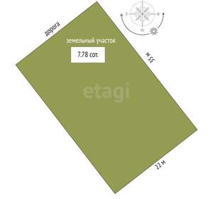 Дом 250м², 2-этажный, участок 8 сот.  