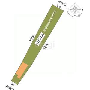 Дом 121м², 2-этажный, участок 13 сот.  