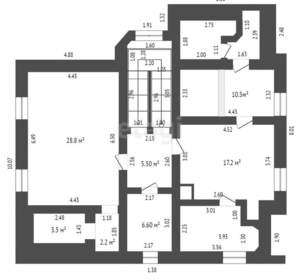 Дом 276м², 3-этажный, участок 10 сот.  
