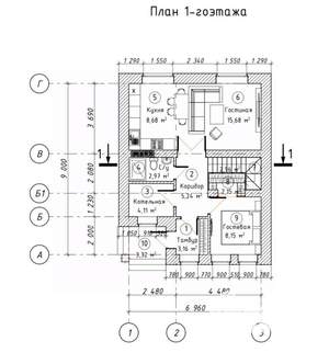 Дом 150м², 2-этажный, участок 6 сот.  