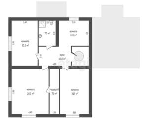 Дом 324м², 2-этажный, участок 10 сот.  