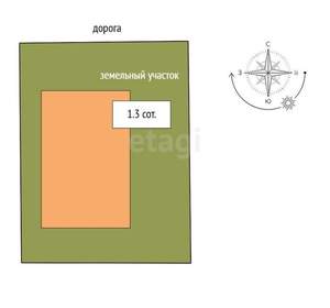 Дом 28м², 2-этажный, участок 1 сот.  