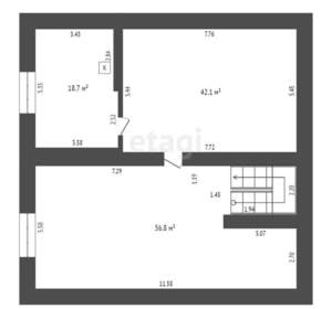 Дом 283м², 2-этажный, участок 9 сот.  