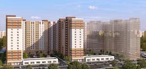 1-к квартира, вторичка, 40м2, 2/16 этаж