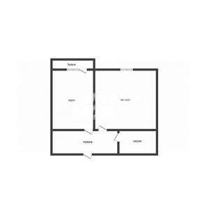 1-к квартира, вторичка, 33м2, 2/9 этаж