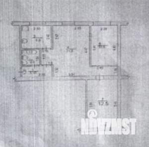 3-к квартира, вторичка, 57м2, 1/4 этаж