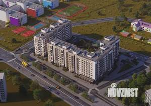 1-к квартира, сданный дом, 42м2, 4/9 этаж
