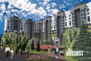 1-к квартира, строящийся дом, 44м2, 7/9 этаж