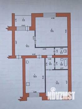 2-к квартира, вторичка, 78м2, 5/6 этаж