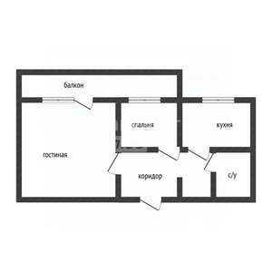 2-к квартира, вторичка, 49м2, 3/5 этаж