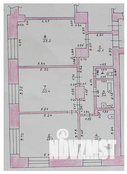3-к квартира, вторичка, 91м2, 2/4 этаж