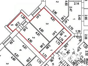 1-к квартира, вторичка, 38м2, 9/9 этаж