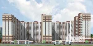 2-к квартира, строящийся дом, 64м2, 7/16 этаж