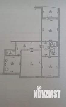 3-к квартира, вторичка, 63м2, 6/10 этаж