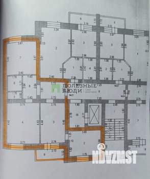 3-к квартира, сданный дом, 64м2, 6/9 этаж