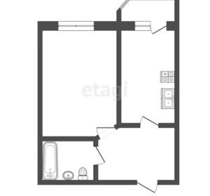 1-к квартира, вторичка, 36м2, 14/16 этаж