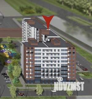 1-к квартира, вторичка, 43м2, 3/9 этаж