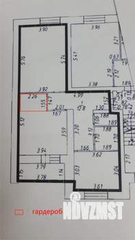 2-к квартира, вторичка, 69м2, 9/10 этаж