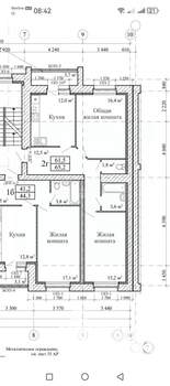 2-к квартира, вторичка, 65м2, 5/8 этаж
