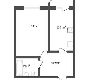 1-к квартира, вторичка, 41м2, 8/17 этаж