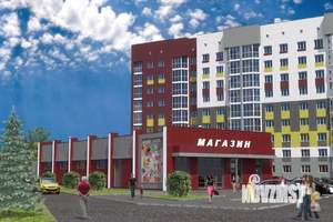 1-к квартира, строящийся дом, 44м2, 7/9 этаж