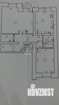 2-к квартира, вторичка, 83м2, 5/9 этаж