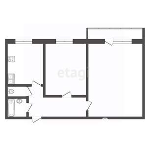 2-к квартира, вторичка, 51м2, 5/9 этаж
