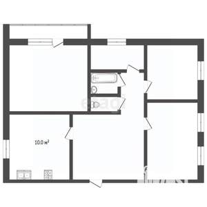 4-к квартира, вторичка, 81м2, 4/5 этаж