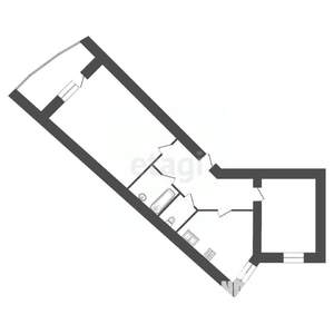 2-к квартира, вторичка, 57м2, 14/14 этаж