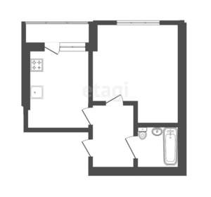 1-к квартира, вторичка, 31м2, 5/5 этаж