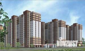 2-к квартира, строящийся дом, 67м2, 1/16 этаж