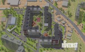 2-к квартира, строящийся дом, 65м2, 3/9 этаж