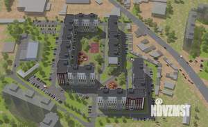2-к квартира, строящийся дом, 66м2, 7/9 этаж