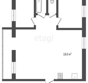 3-к квартира, вторичка, 87м2, 4/5 этаж