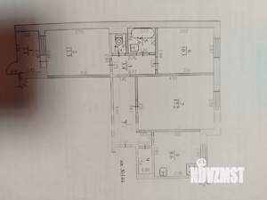 3-к квартира, вторичка, 64м2, 9/9 этаж