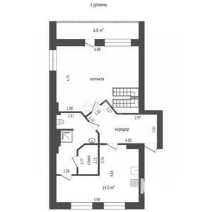 3-к квартира, вторичка, 135м2, 5/6 этаж