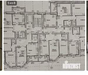 2-к квартира, вторичка, 65м2, 7/9 этаж