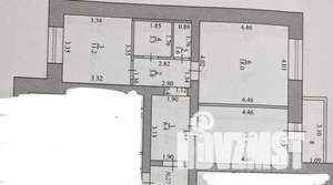 2-к квартира, вторичка, 59м2, 7/9 этаж