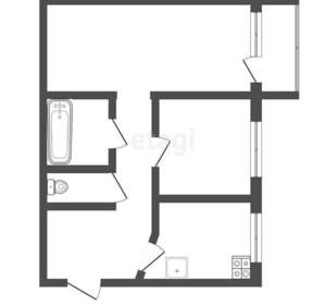 2-к квартира, вторичка, 56м2, 8/9 этаж