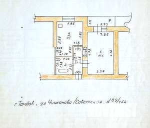 1-к квартира, вторичка, 36м2, 10/10 этаж