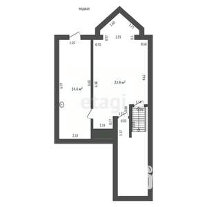 6-к квартира, вторичка, 219м2, 1/2 этаж