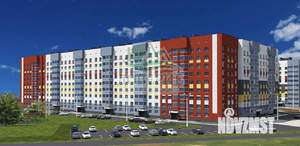 1-к квартира, строящийся дом, 44м2, 5/9 этаж